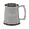 Contemporary Home Living 4.5" Classic Polished Stainless-Steel Pint Tankard